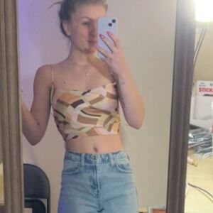 Cowl Crop Top